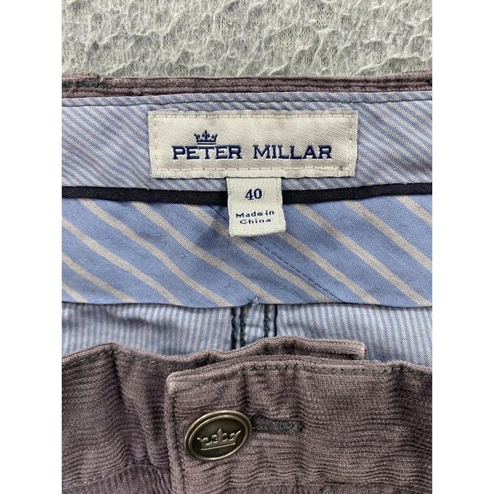 Peter Millar Men's‎ 40x33 Superior Soft Corduroy Golf Pants Stretch 5-Pocket